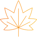 Free Autumn Leaf Icon Icon
