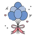 Free Balloons Balloon Decoration 아이콘