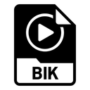 Free File Bik Format Icon