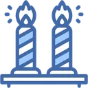 Free Candles Party Carnival Icon