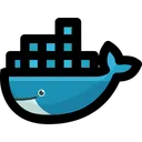 Free Docker Technology Logo Social Media Logo Icon