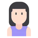 Free Avatar Female Woman Icône