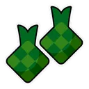 Free Ketupat Ramadan Rice Cake Icon