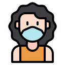 Free Female Woman Medical Masks Icon