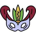 Free Mardi Gras Eye Mask Carnival Icon
