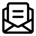Free Message Letter Communication Icon
