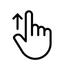 Free Scroll Down Up Icon