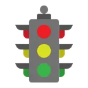 Free Traffic Light Transport Icon