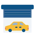 Free Warehouse Parking Car Icon