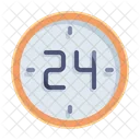 24 Hours Service  Icon