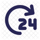 Hours Support Cs Icon