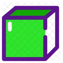 3 D Cube  Icon