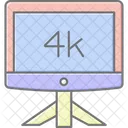4k monitor  Icon