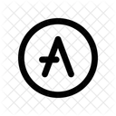 Aave Coin Digital Money Icon