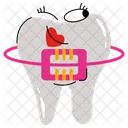 Appareil Dentaire Dent Orthodontique Icône