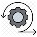 Agile Methodology Development Project Management Icon