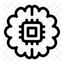 Ai Chip Brain Icon