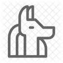 Anubis Egypt Pharaoh Icon