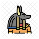 Anubis Egyptian Egyptian God Icon