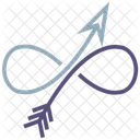Arrow Cycle Infinity Icon