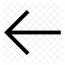 Back Arrow Direction Icon
