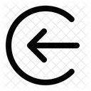 Back Arrow Left Icon
