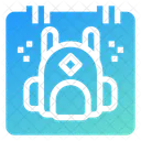Back To School School Bag Student Icon