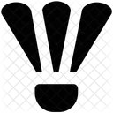 Badminton Birdie Shuttlecock Icon