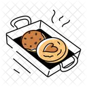 Cookies Doodle Sweet Doodle Confectionery Items Icon