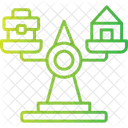 Balance Libra Right Icon