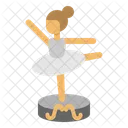 Ballet Doll Figure Icon