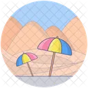Beach Tropical Place Island Icon