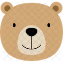 Bear Animal Face Icon