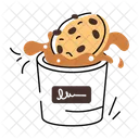 Cookies Doodle Sweet Doodle Confectionery Items Icon