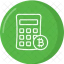 Bitcoin budget  Icon