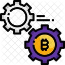 Bitcoin Management  Icon