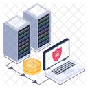 Bitcoin Protection  Icon