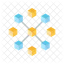 Blockchain Cryptocurrency Bitcoin Icon