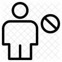 Blocked Body  Icon