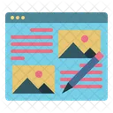 Blog Writing  Icon