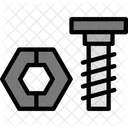 Bolt And Nut  Icon