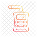 Breathalyzer Smell Tongue Icon