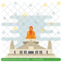 Thailand Landmark Religious Place Buddha Temple Icon