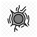 Bullet Hole Color Icon