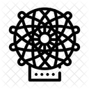 Carbon Fiber Weaving Icon