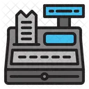 Cash Register Cash Till Invoice Machine Icon
