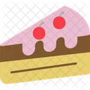 Cherry slice cake  Icon
