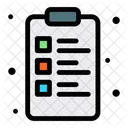 Clipboard List Tasks Icon