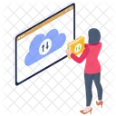 Cloud Backup  Icon