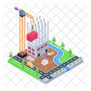 Under Construction Construction Site Construction Area Icon